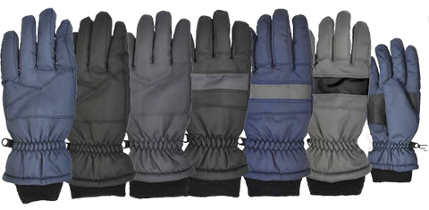Winter Gloves-Men's Taslon Thinsulate Value Ski Glove