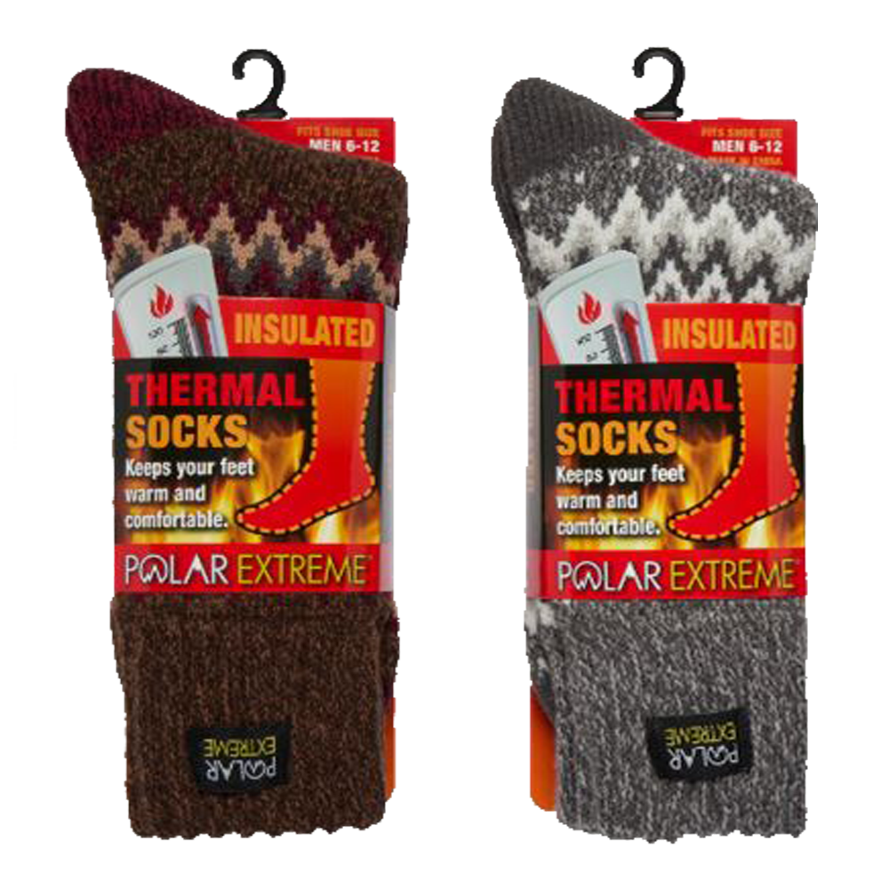Insulated thermal sales socks polar extreme