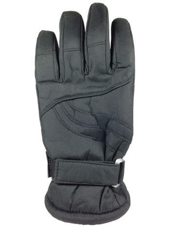 Winter Gloves-Ski Ladies Taslon Ski Glove, Black, Sm-L