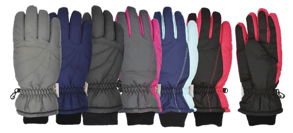 Winter Gloves-Ski Ladies Taslon Ski Glove