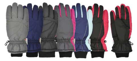 Winter Gloves-Ski Ladies Taslon Ski Glove