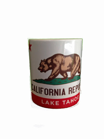 Souvenir Mug California Republic Bear, Lake Tahoe