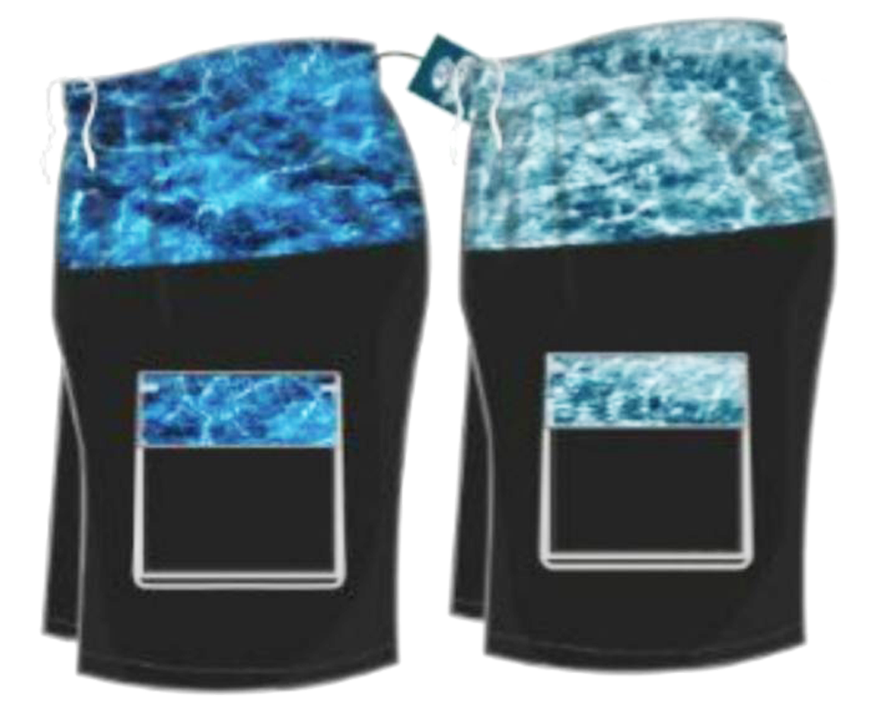 Mossy oak top swim trunks