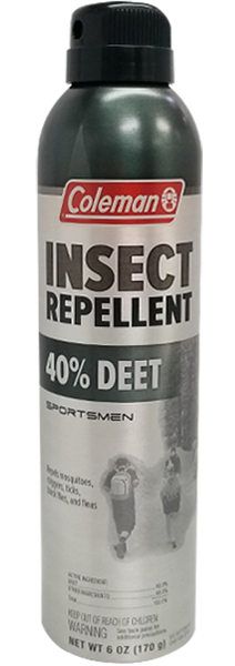 Insect Repellant  Coleman® 40% DEET Sportsmen Insect Repellent