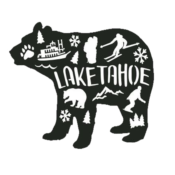 Souvenir, Magnet Metal Cutout, Lake Tahoe