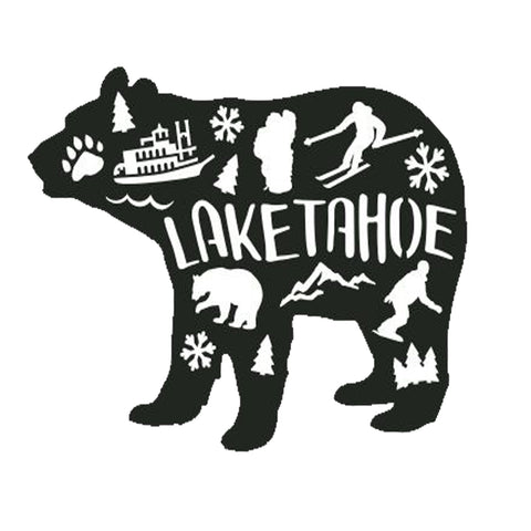 Souvenir, Magnet Metal Cutout, Lake Tahoe