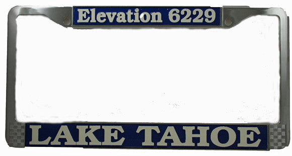 BLVD Stainless Steel License Plate Frame – Black Finished, Universal Fit, 1 Year Warranty