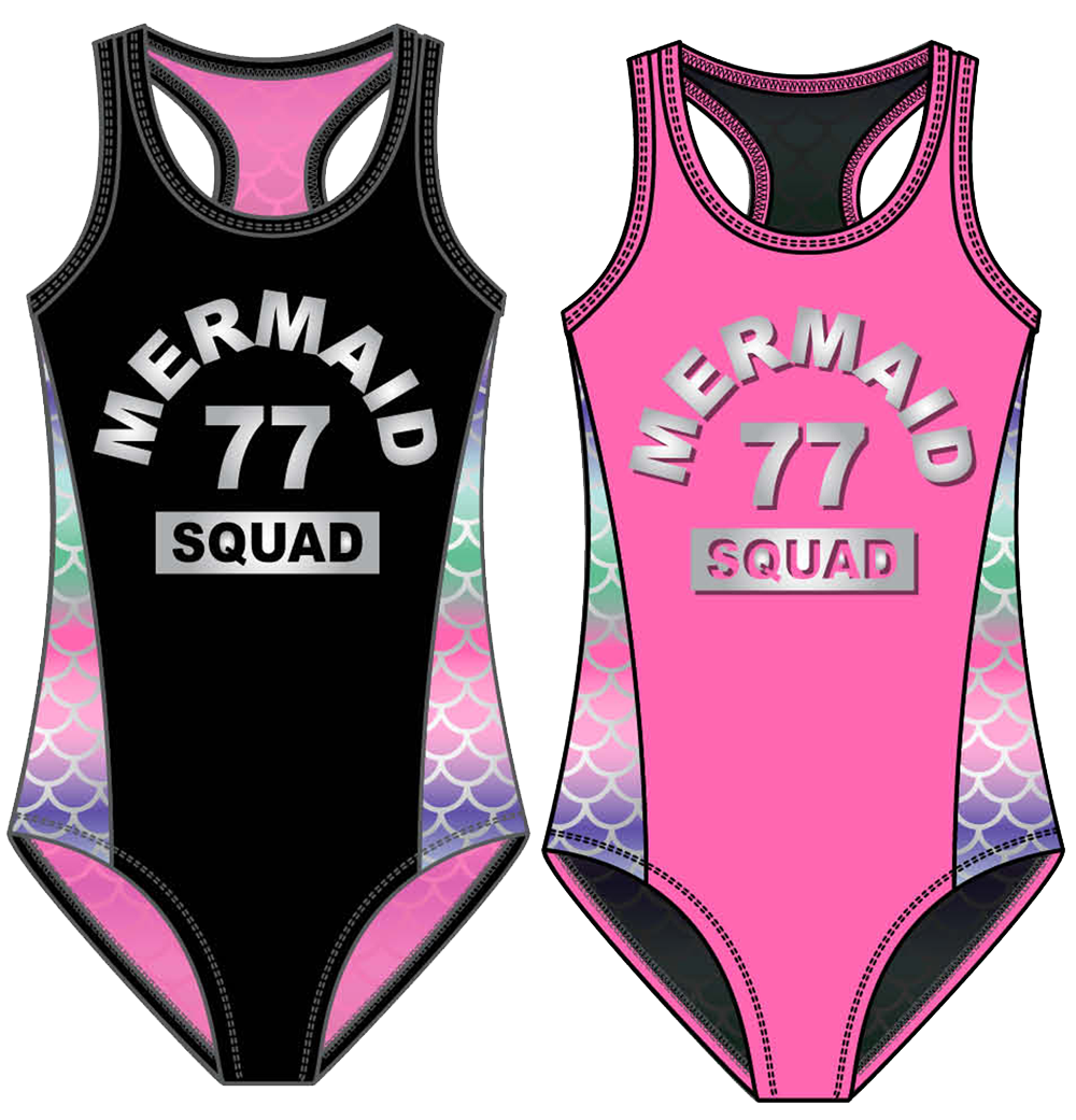Mermaid squad swimsuit hotsell