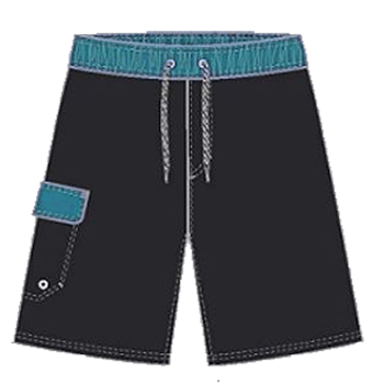 Swimwear Boys's Bold Band & Pocket Swimsuit