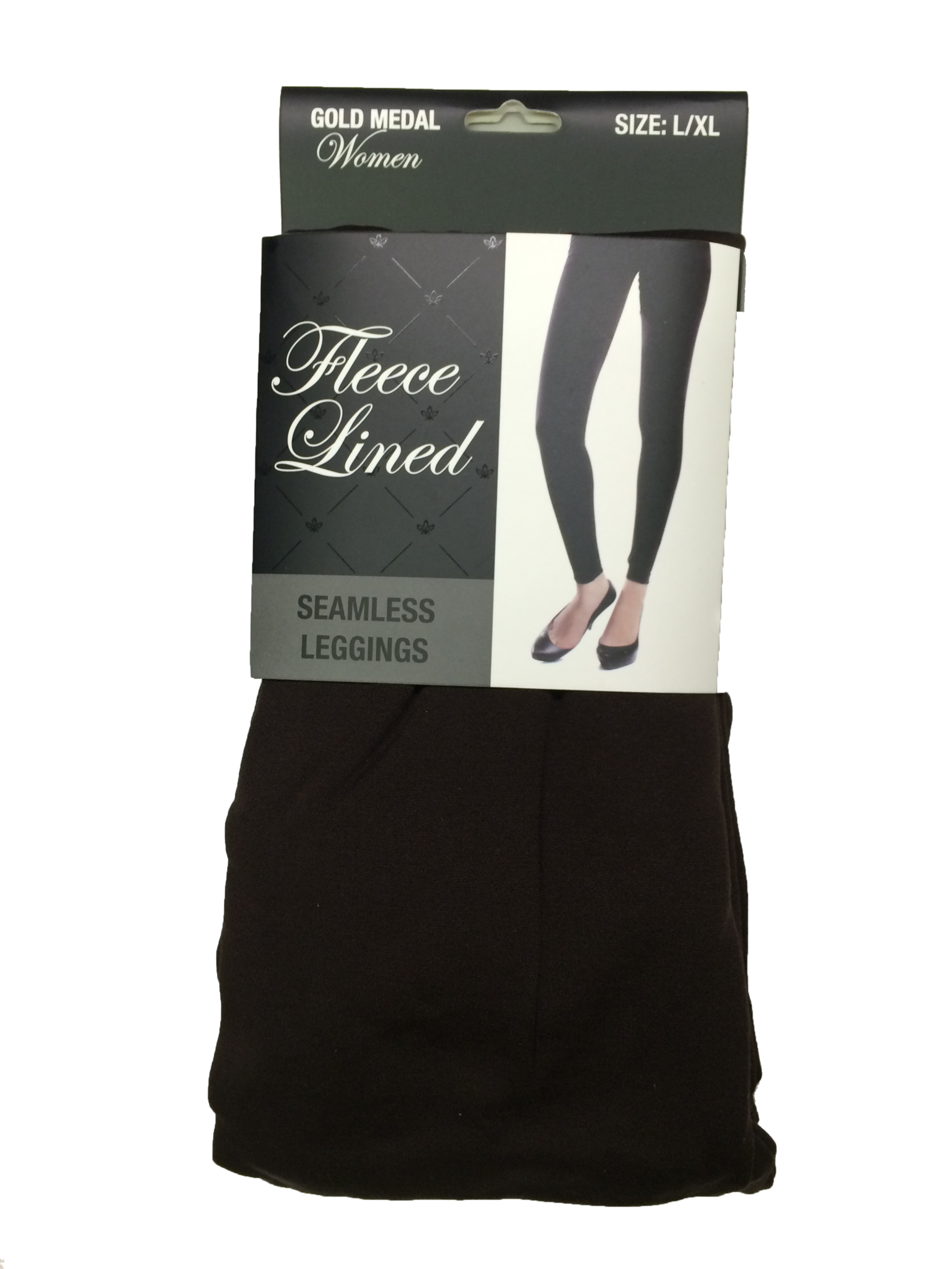 Wholesale Fleece Lined Seemless Black Leggings - Wholesale Resort  Accessories