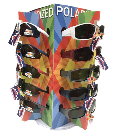 Sunglasses Elevation 8000 Sunglasses, Adult Polarized Assorted Sport, Wraps & Aviators